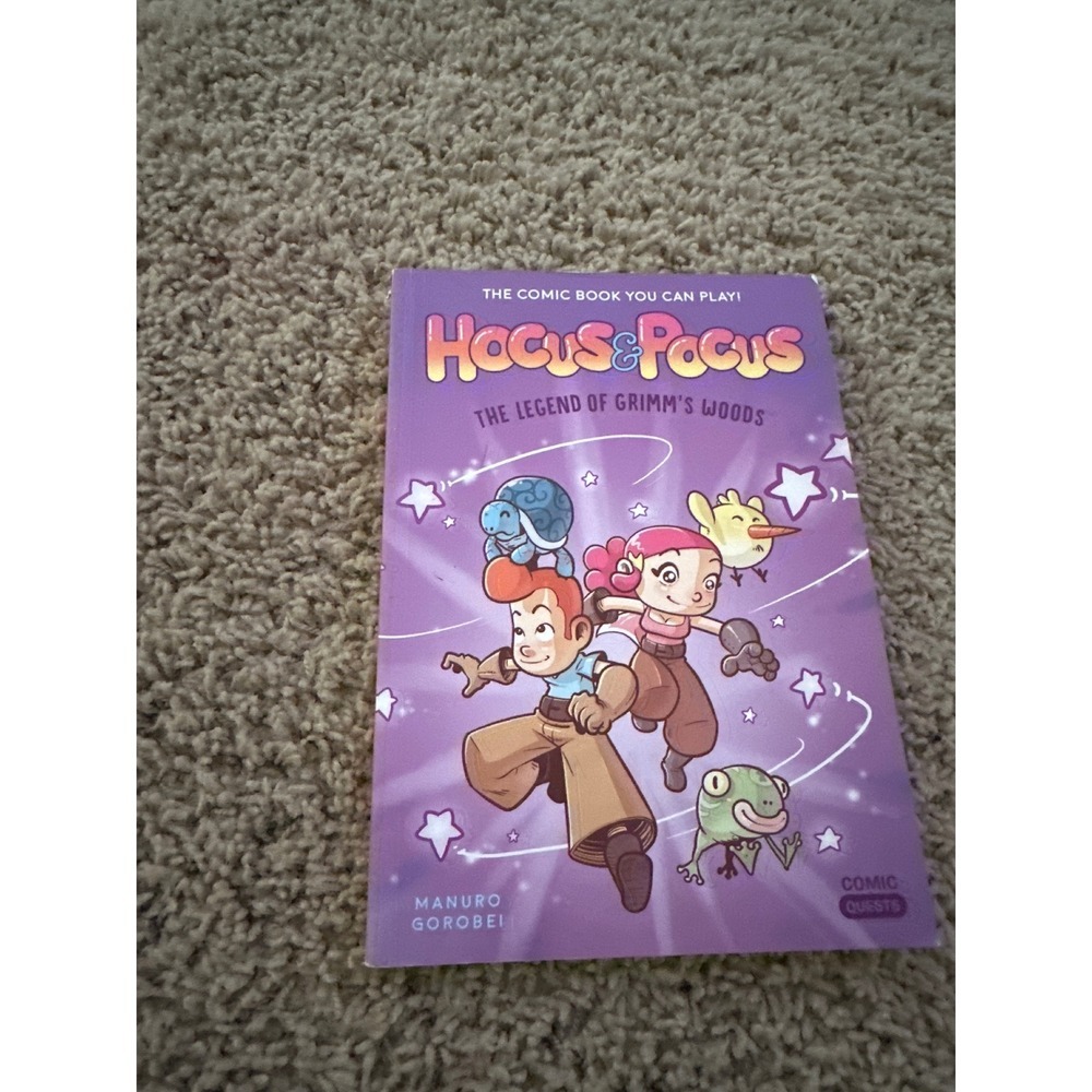 Hocus‎ & Pocus The Legend of Grimm's Woods Comic Book You Can Play